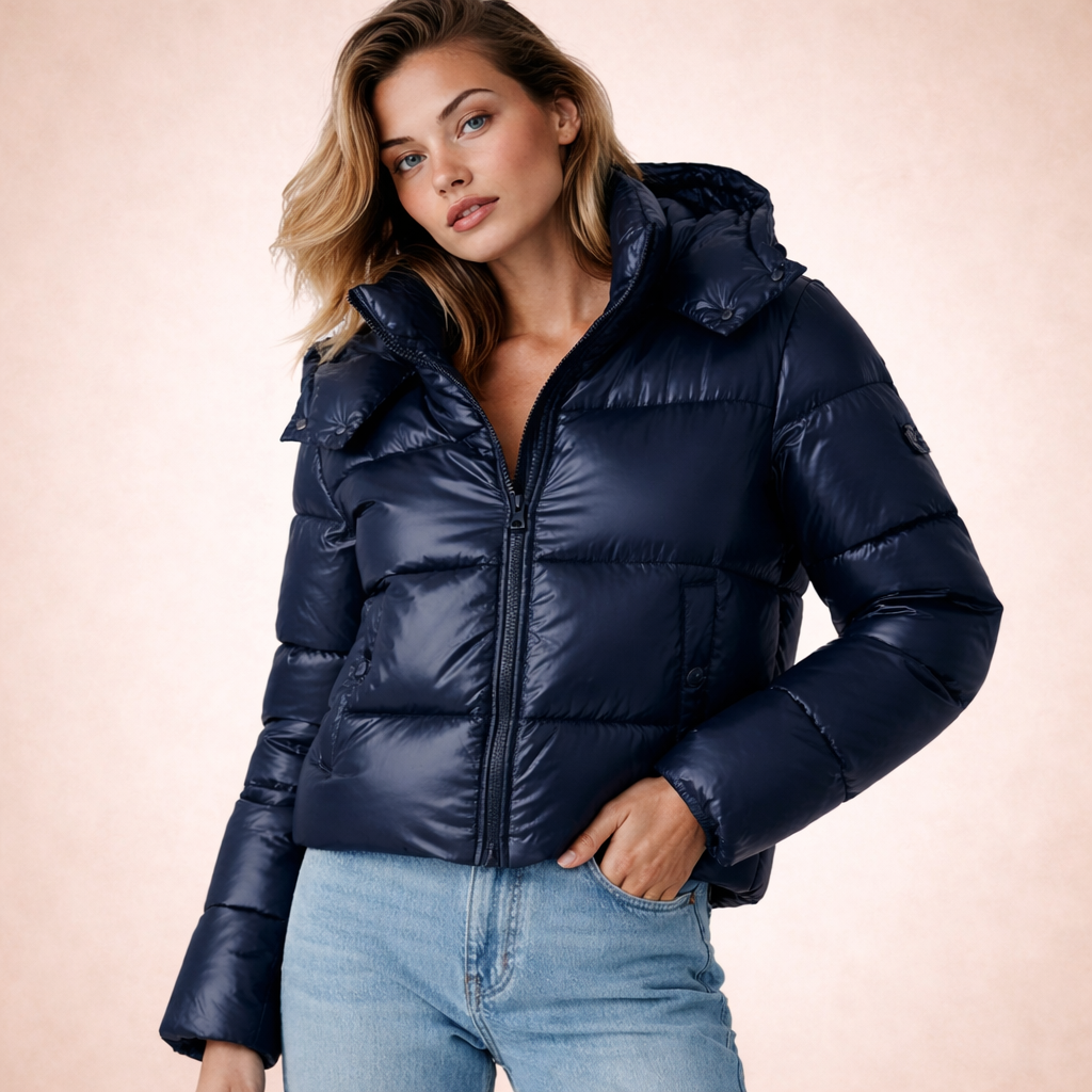 Nora | Women's Comfortable Warm Winter Down Jacket-Metro Lane Plaza