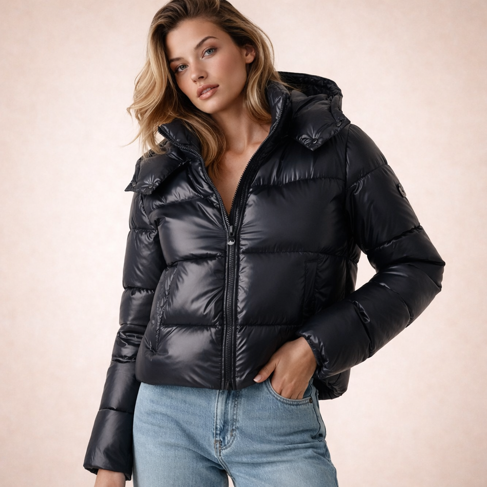 Nora | Women's Comfortable Warm Winter Down Jacket-Metro Lane Plaza