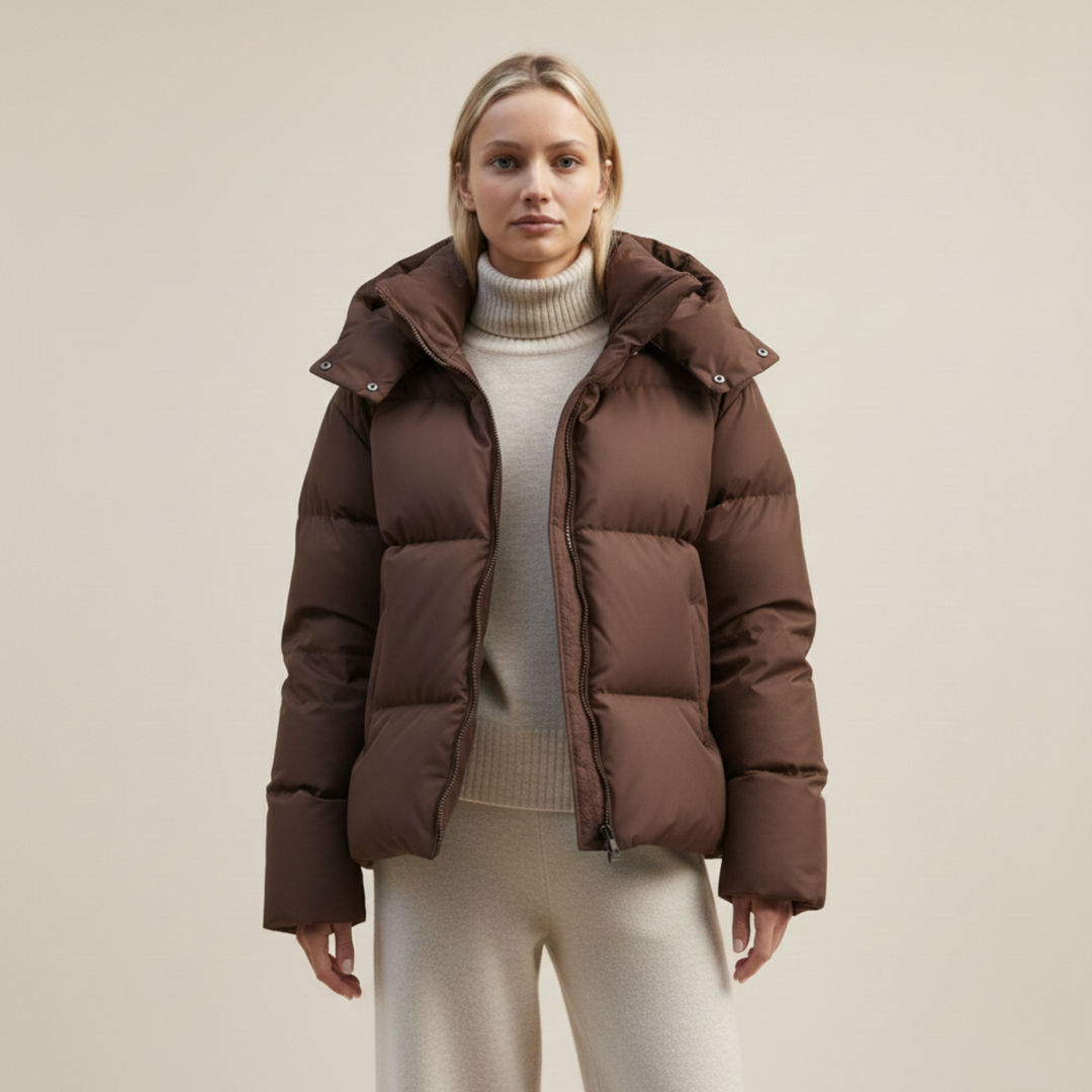 Grace | Women's Cozy Puffer Jacket for Cold Winter Days-Metro Lane Plaza