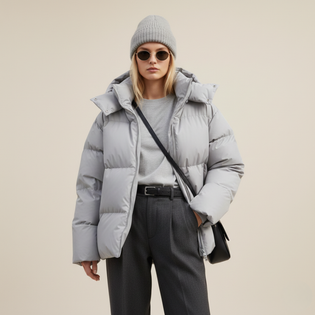 Grace | Women's Cozy Puffer Jacket for Cold Winter Days-Metro Lane Plaza