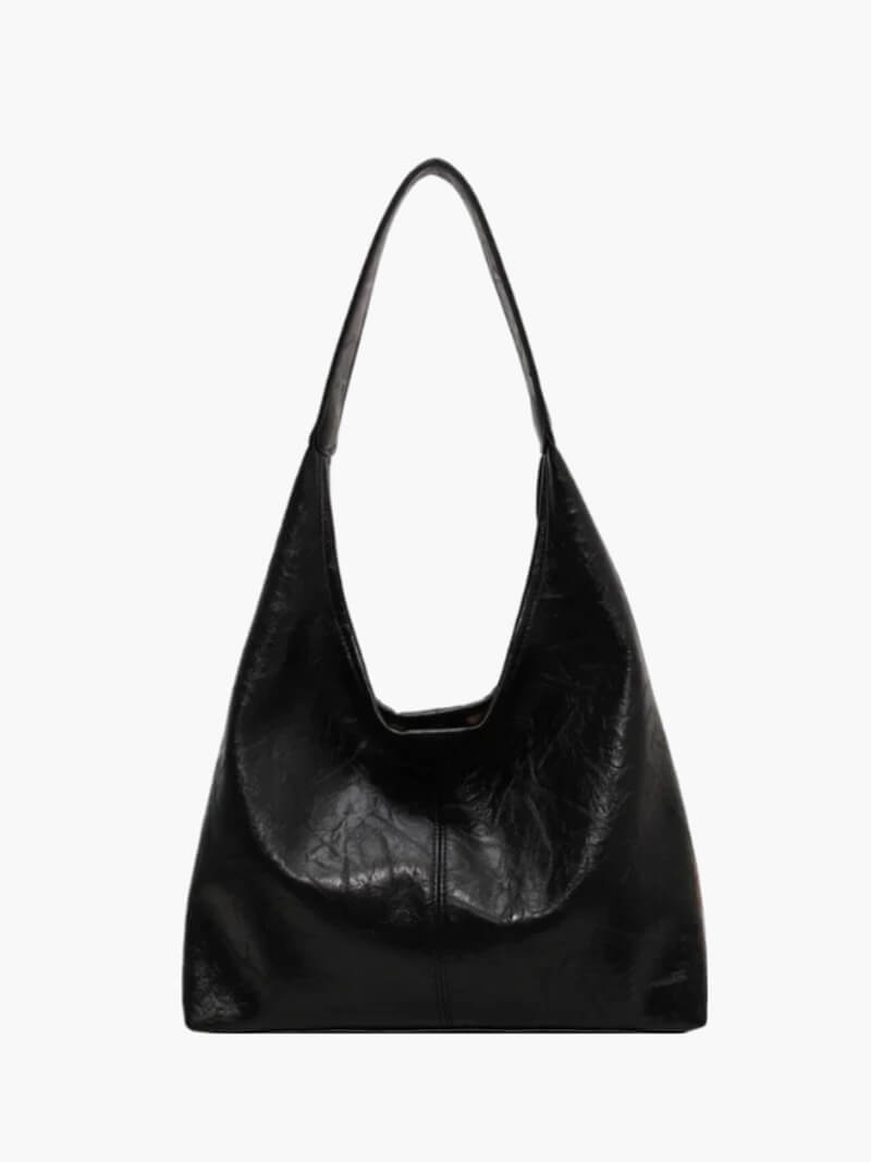 Leather Shoulder Bag | Women's Minimalist High-Quality Leather Design-Metro Lane Plaza