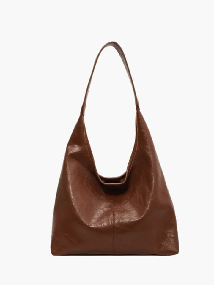 Leather Shoulder Bag | Women's Minimalist High-Quality Leather Design-Metro Lane Plaza