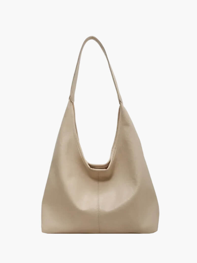 Leather Shoulder Bag | Women's Minimalist High-Quality Leather Design-Metro Lane Plaza