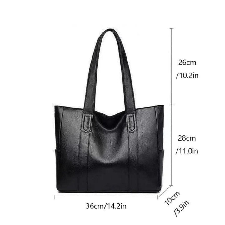 Sophia | Women's Retro Shoulder Bag with Smooth Surface-Metro Lane Plaza