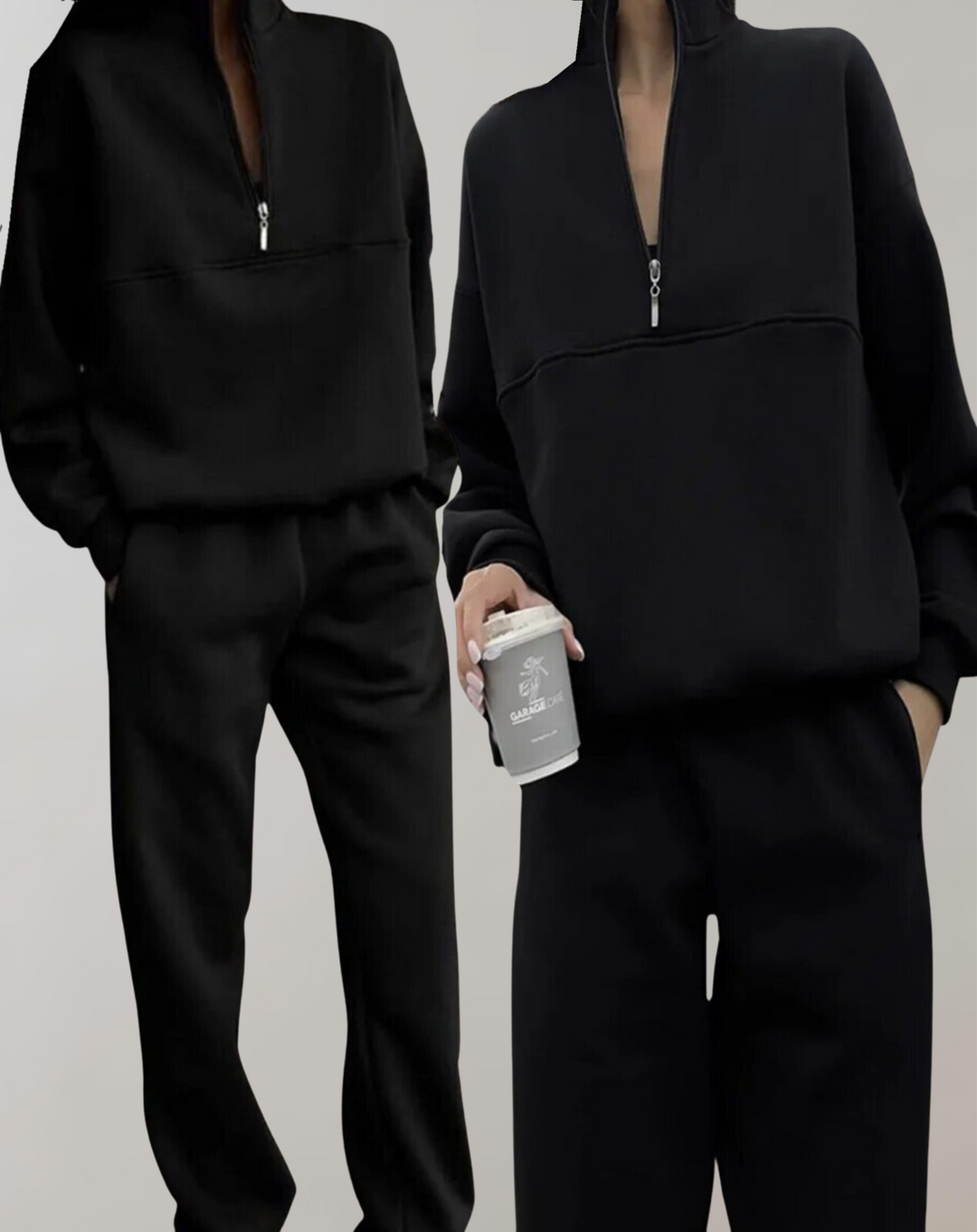 Luna | Women's Cozy Stylish Fleece Set-Metro Lane Plaza