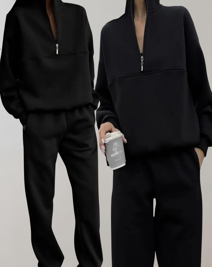 Luna | Women's Cozy Stylish Fleece Set-Metro Lane Plaza