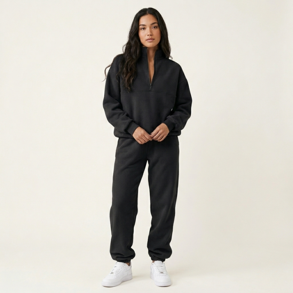 Luna | Women's Cozy Stylish Fleece Set-Metro Lane Plaza