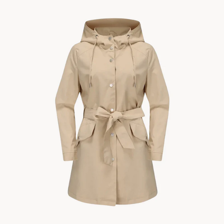 Ava | Women's Elegant Waterproof Trench Coat for Everyday Wear-Metro Lane Plaza