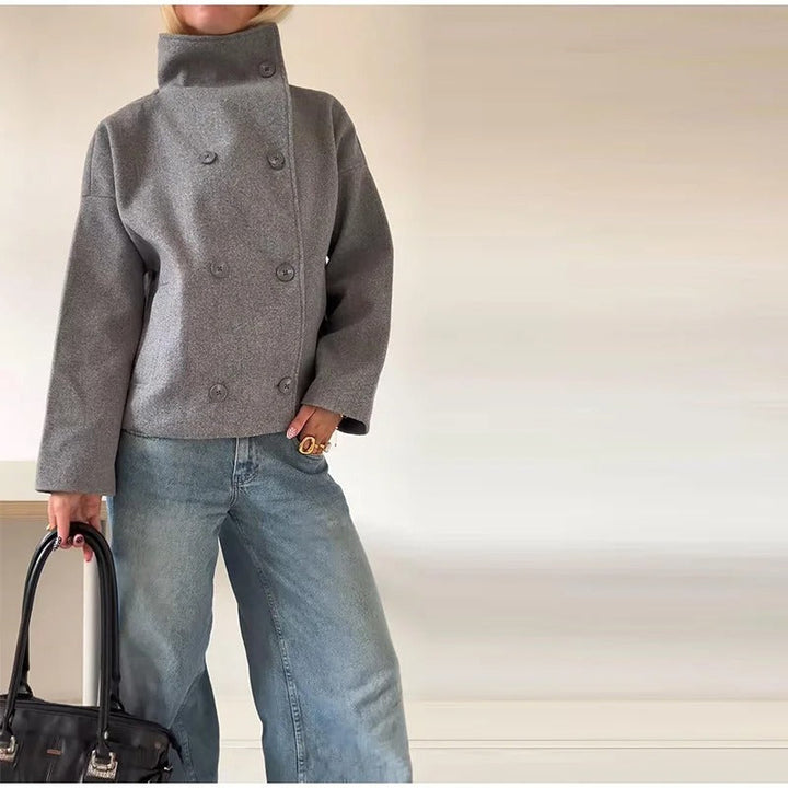 Iris | Women's Elegant Versatile Short Coat-Metro Lane Plaza
