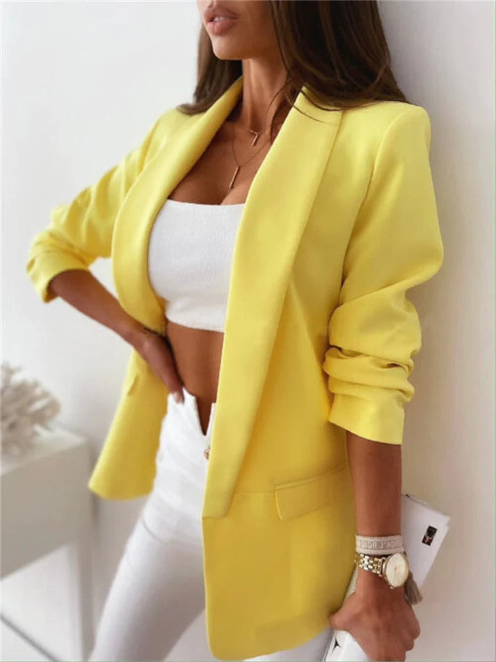 Aurora | Women's Elegant Office Blazer for a Confident Look-Metro Lane Plaza
