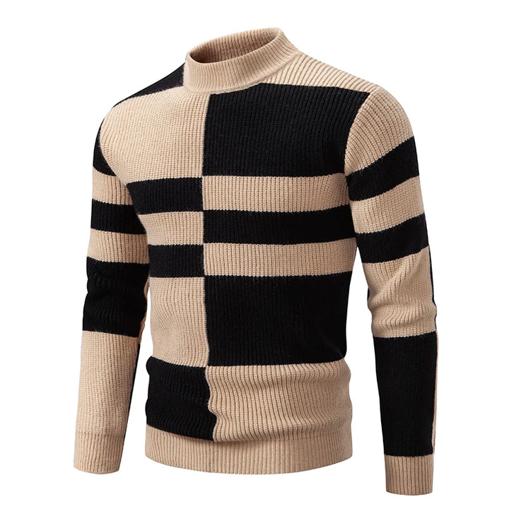 Phillip | Men's Warm, Elegant & Versatile Knitted Sweater-Metro Lane Plaza