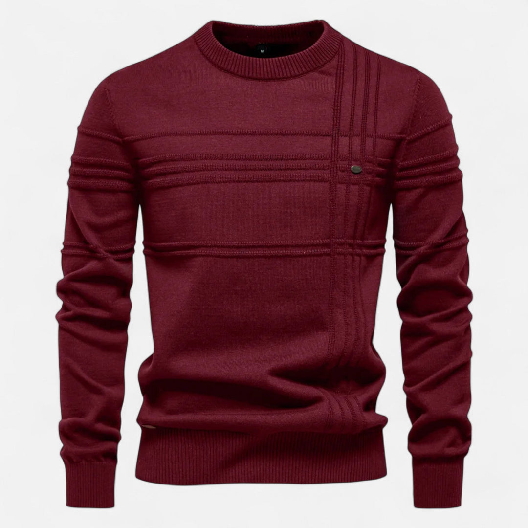 Walter | Men's Elegant Comfort Sweater-Metro Lane Plaza