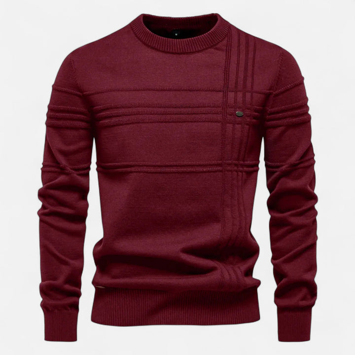 Walter | Men's Elegant Comfort Sweater-Metro Lane Plaza