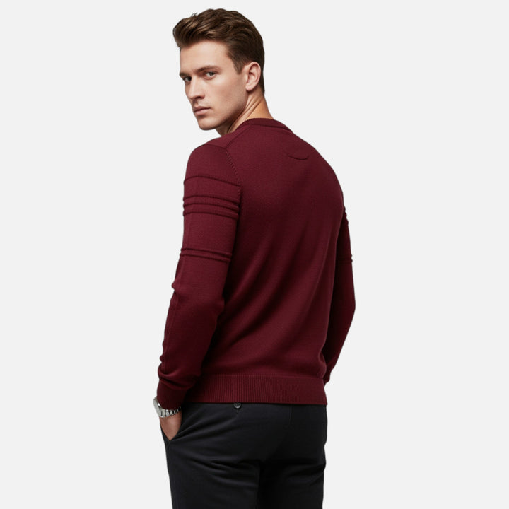 Walter | Men's Elegant Comfort Sweater-Metro Lane Plaza