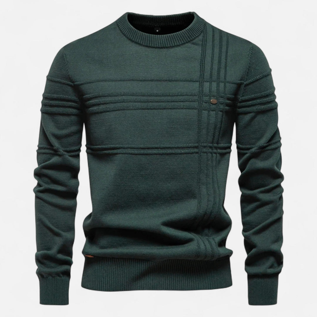 Walter | Men's Elegant Comfort Sweater-Metro Lane Plaza