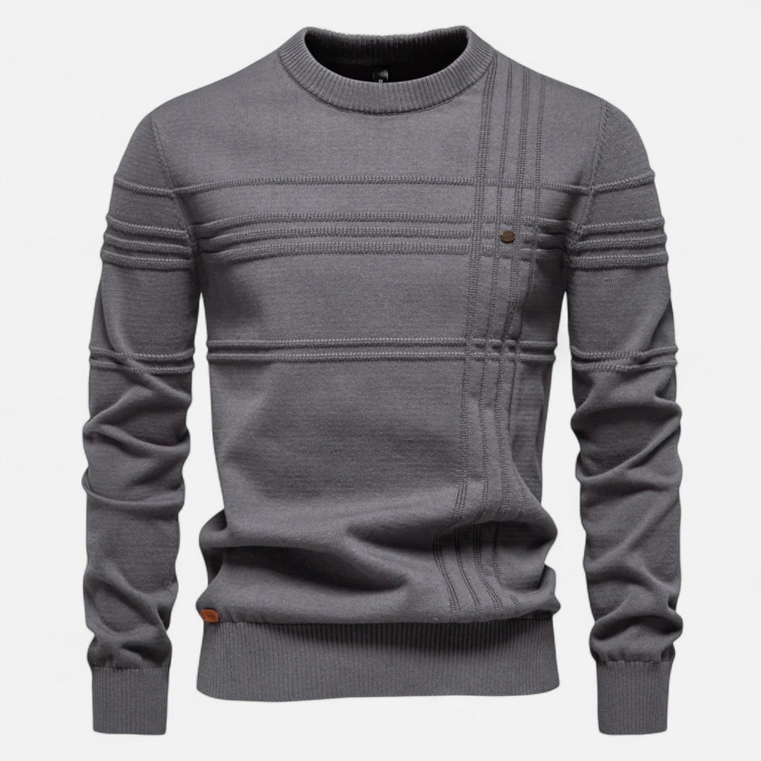 Walter | Men's Elegant Comfort Sweater-Metro Lane Plaza
