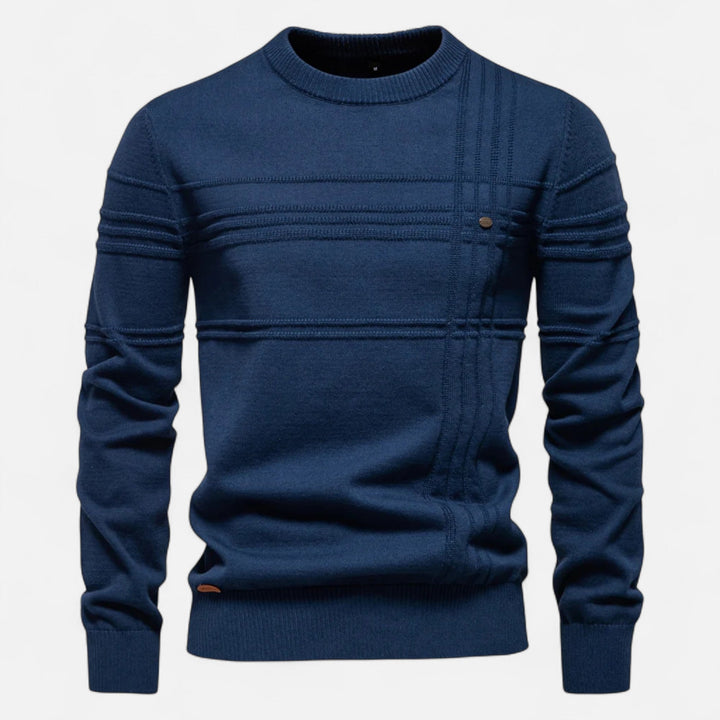 Walter | Men's Elegant Comfort Sweater-Metro Lane Plaza