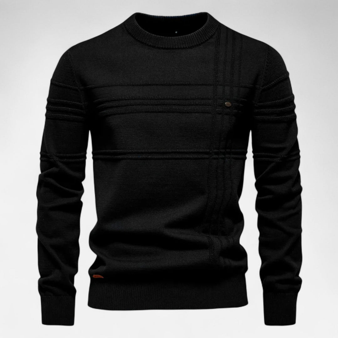Walter | Men's Elegant Comfort Sweater-Metro Lane Plaza