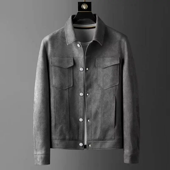 Men's Stylish Suede Jacket