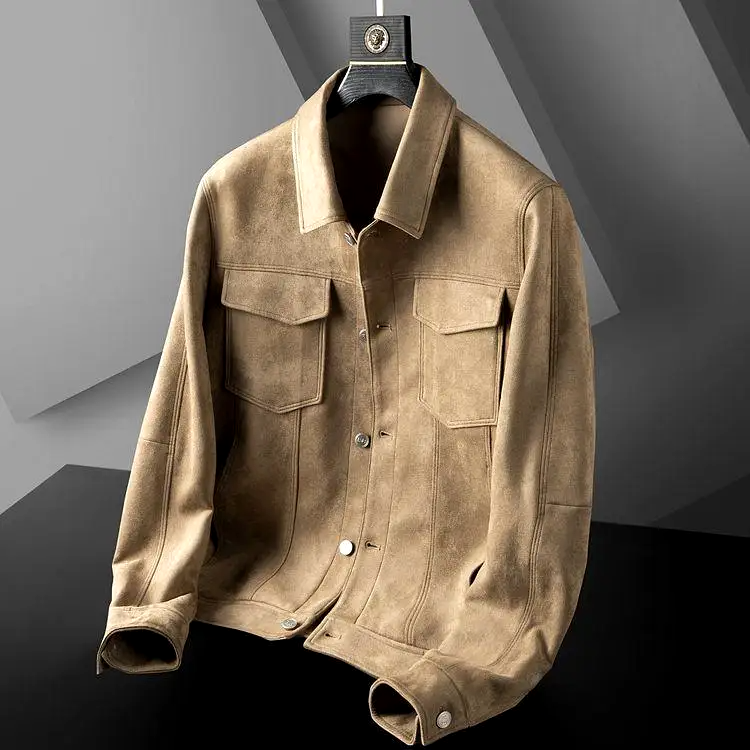 Men's Stylish Suede Jacket