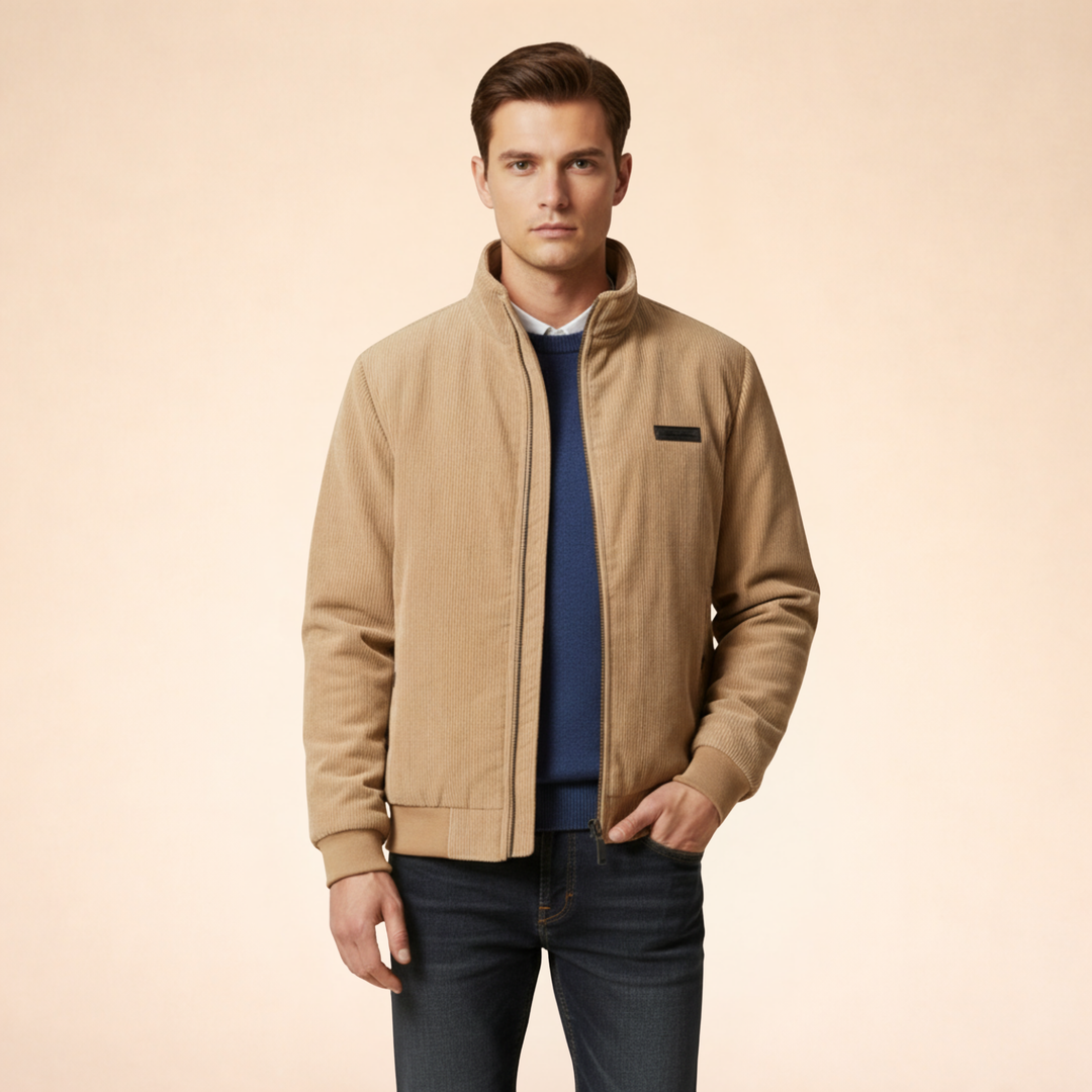 Joel | Men's Trendy Comfort Corduroy Jacket-Metro Lane Plaza