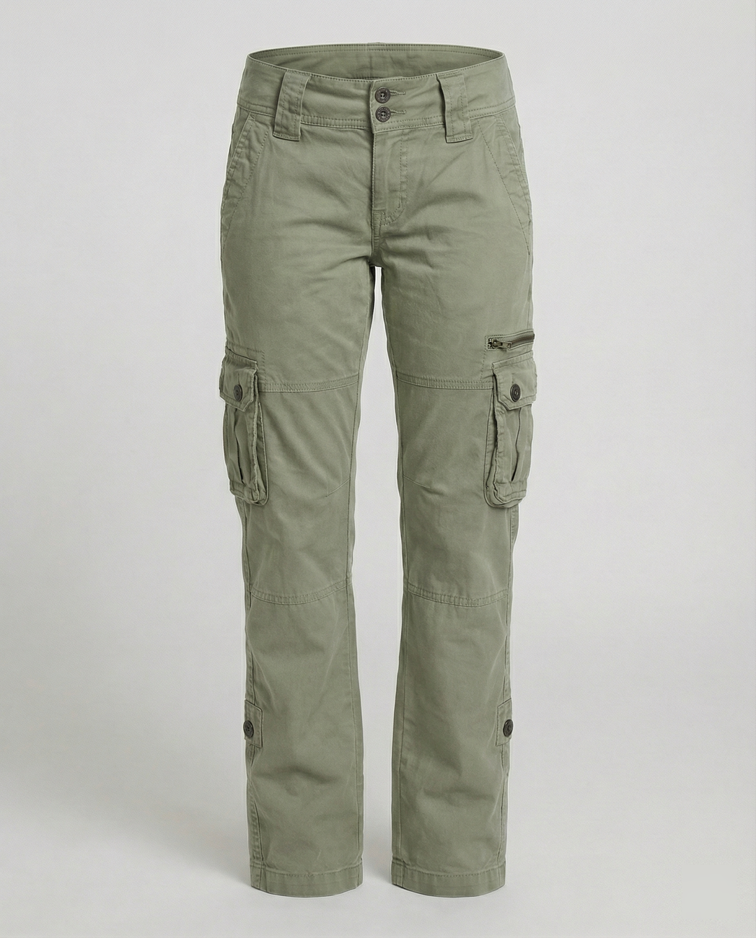 Taylor | Women's Versatile High-Waisted Utility Cargo Pants-Metro Lane Plaza