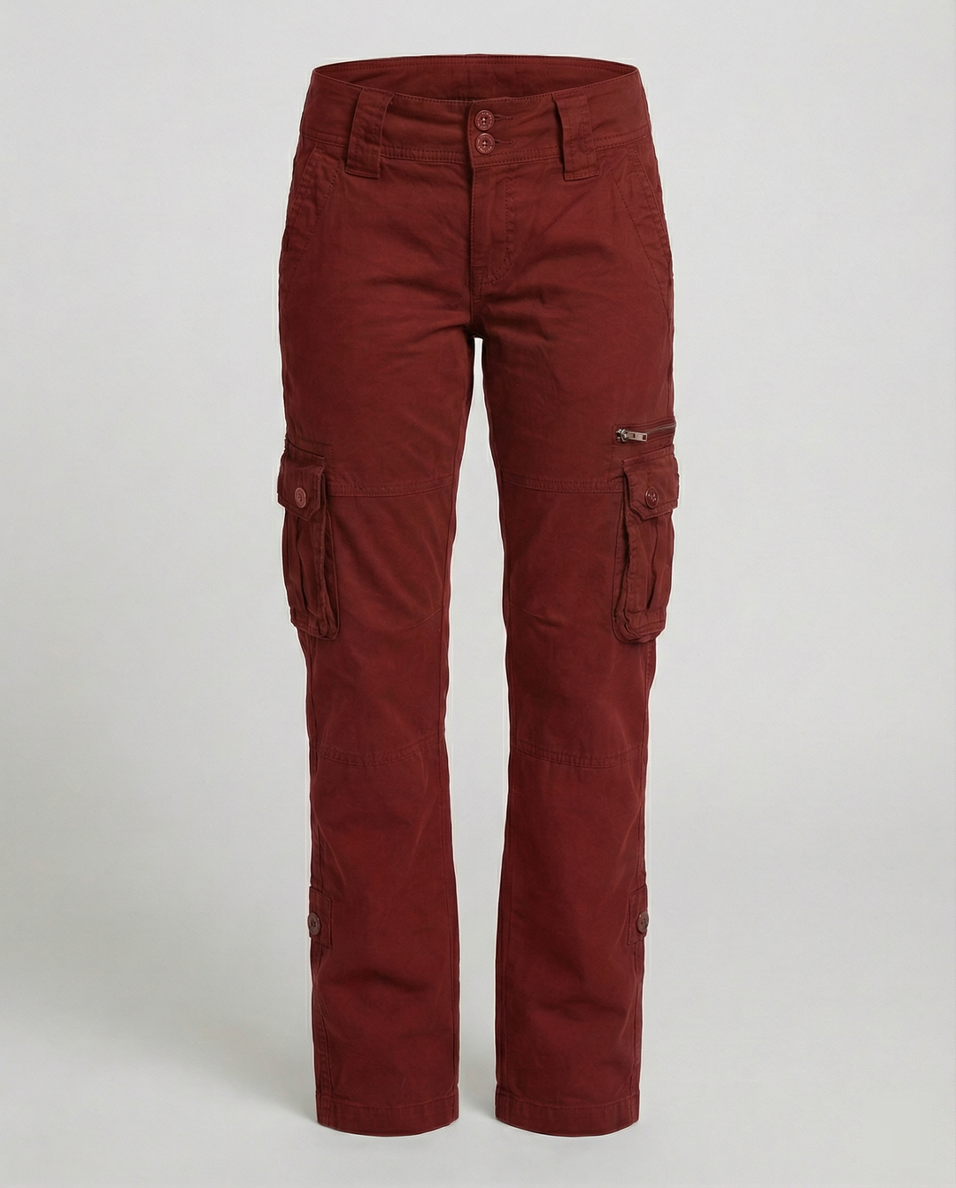 Taylor | Women's Versatile High-Waisted Utility Cargo Pants-Metro Lane Plaza