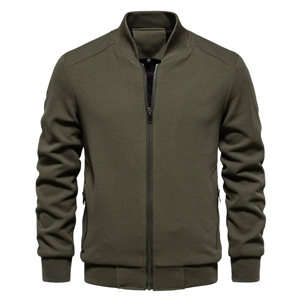 Liam | Lightweight Stylish Men's Bomber Jacket-Metro Lane Plaza