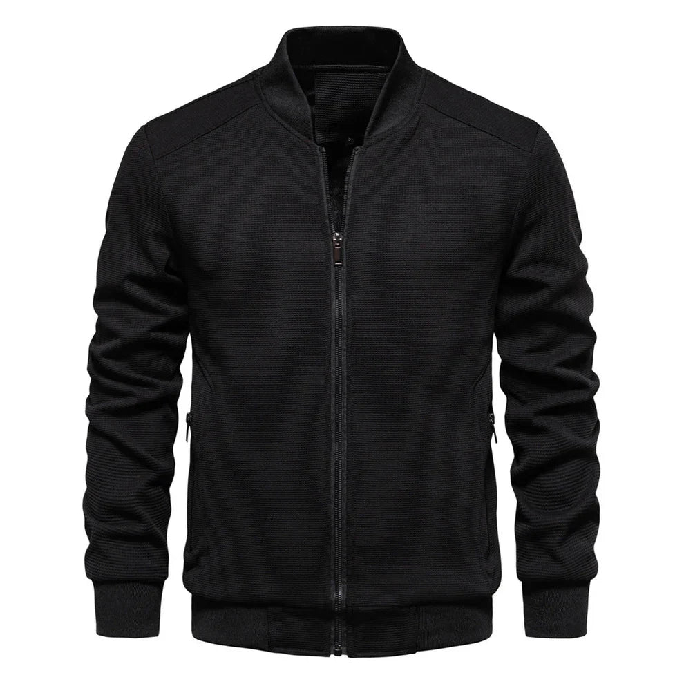 Liam | Lightweight Stylish Men's Bomber Jacket-Metro Lane Plaza