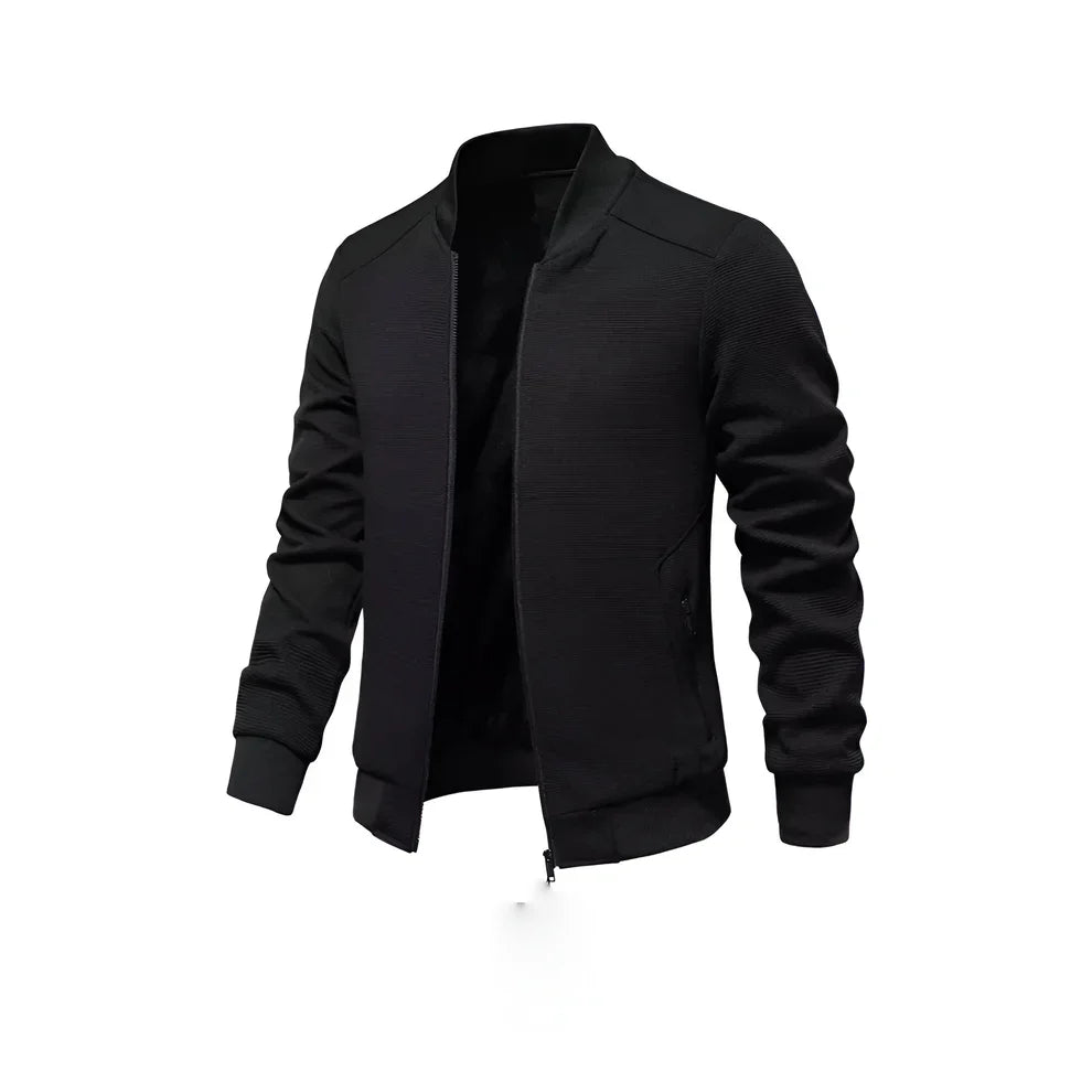 Liam | Lightweight Stylish Men's Bomber Jacket-Metro Lane Plaza
