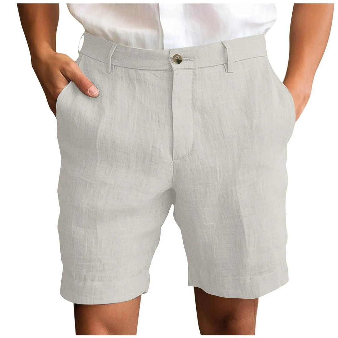 Thomas | Lightweight Modern Fit Men's Casual Shorts-Metro Lane Plaza