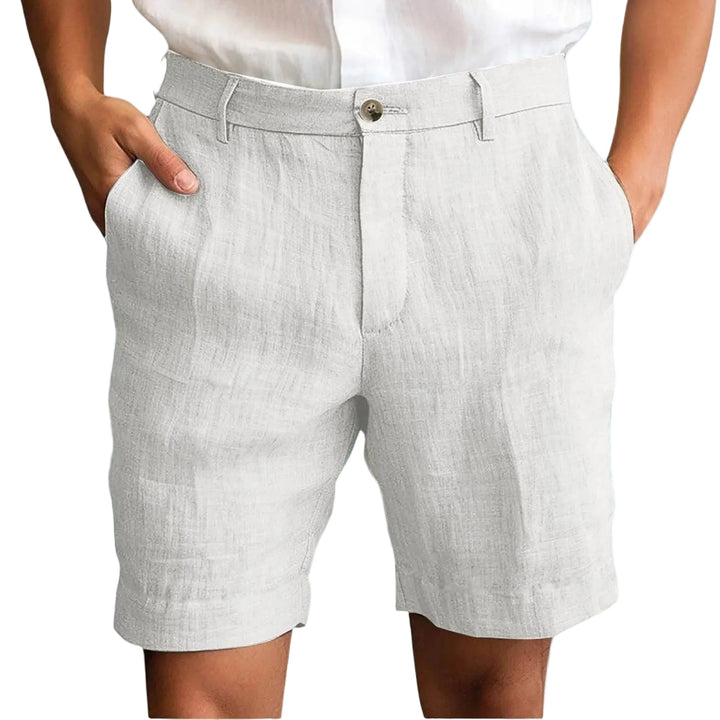 Thomas | Lightweight Modern Fit Men's Casual Shorts-Metro Lane Plaza