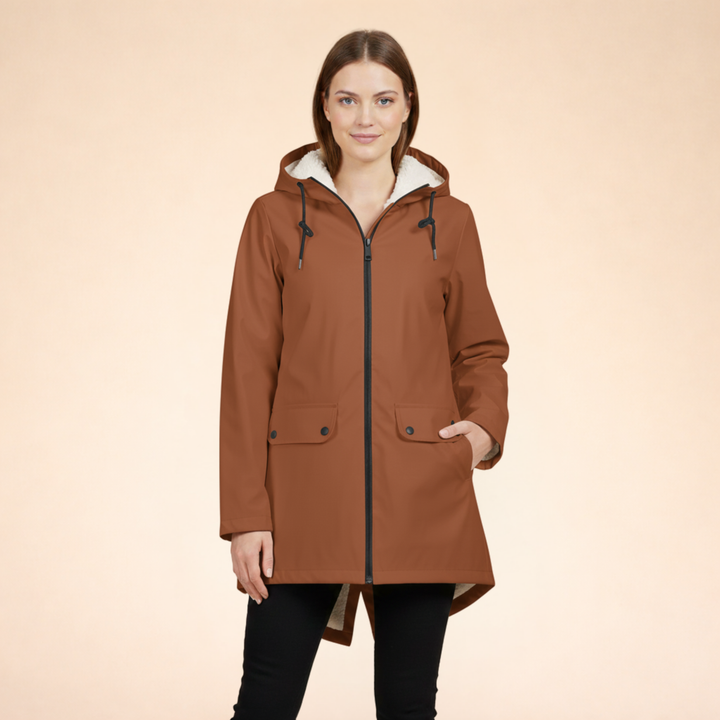 Tressa | Women's Elegant Trench Winter Coat-Metro Lane Plaza