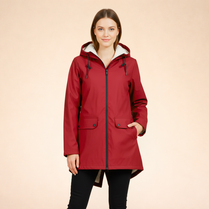 Tressa | Women's Elegant Trench Winter Coat-Metro Lane Plaza