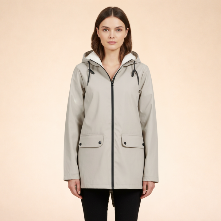 Tressa | Women's Elegant Trench Winter Coat-Metro Lane Plaza