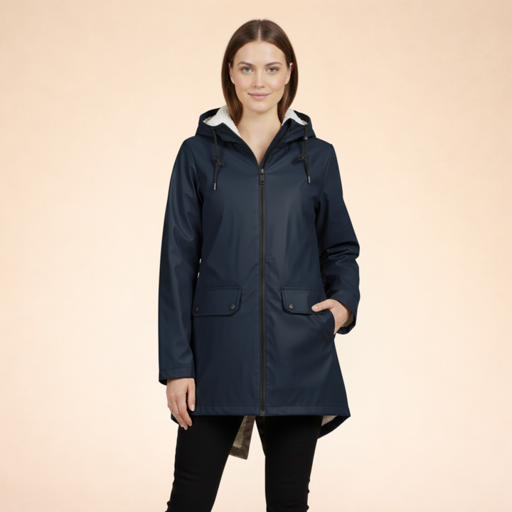 Tressa | Women's Elegant Trench Winter Coat-Metro Lane Plaza
