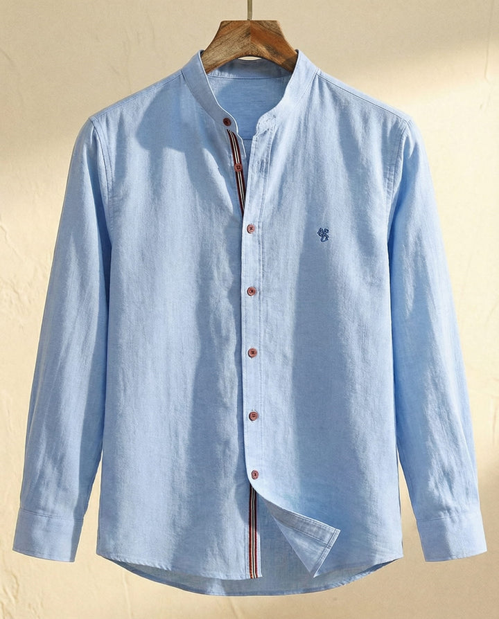 Cooper | Men's Stylish Breathable Cotton Shirt-Metro Lane Plaza