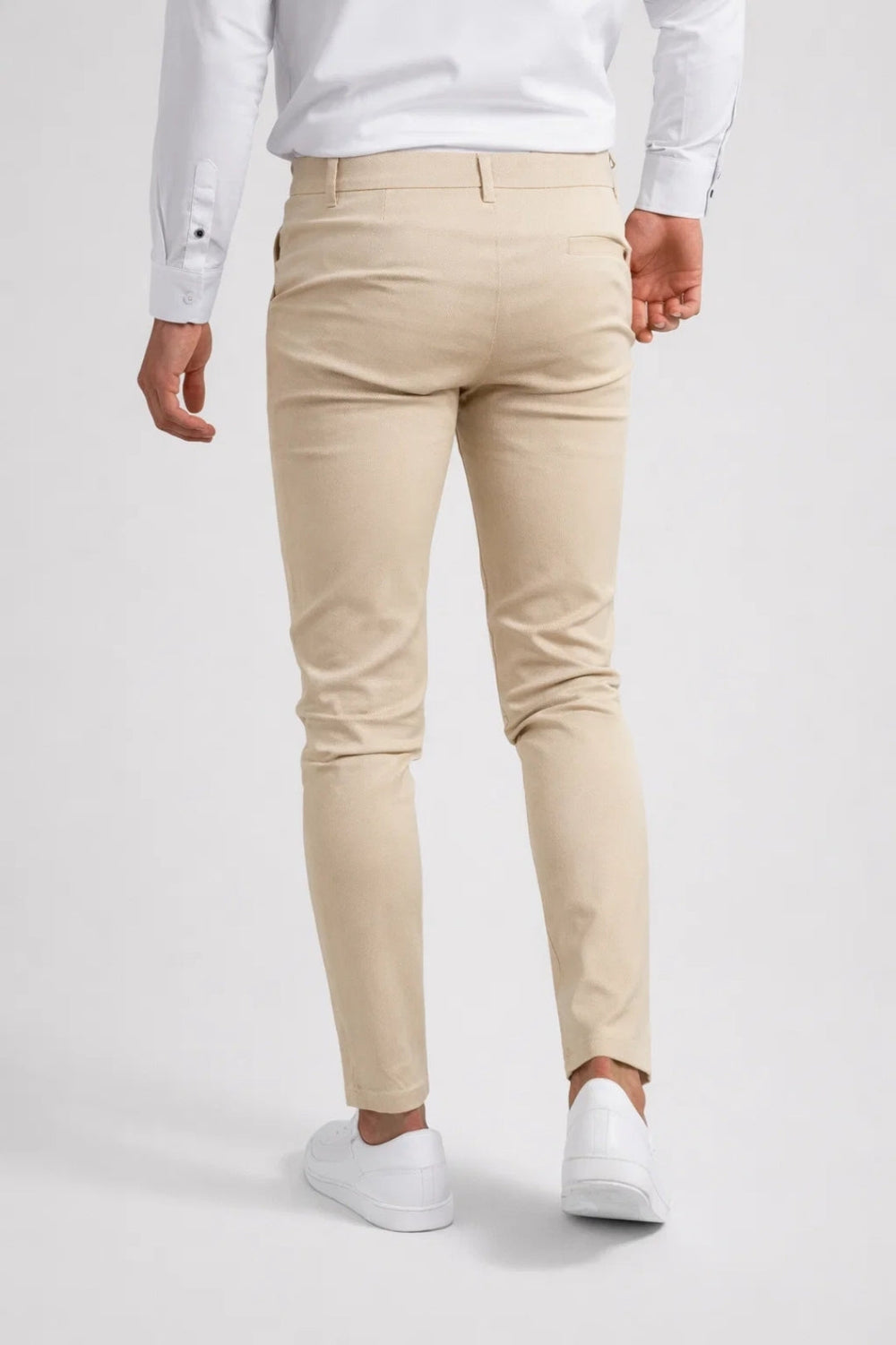 Timothy | Men's Slim Fit Casual Chino Trousers-Metro Lane Plaza
