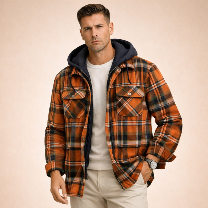 Atlas | Multicolored Men's Winter Jacket-Metro Lane Plaza