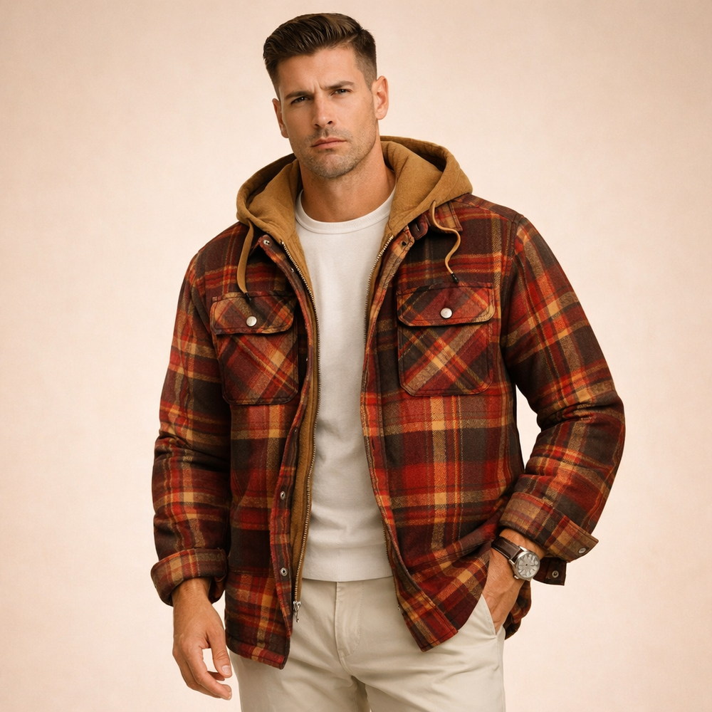 Atlas | Multicolored Men's Winter Jacket-Metro Lane Plaza