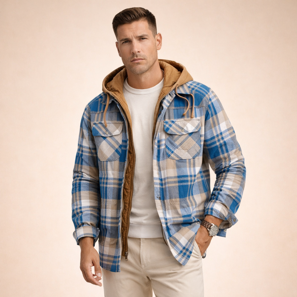 Atlas | Multicolored Men's Winter Jacket-Metro Lane Plaza