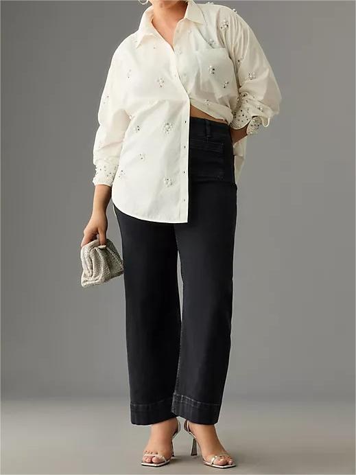 Estelle | Women's High Waist Stretchy Jeans-Metro Lane Plaza