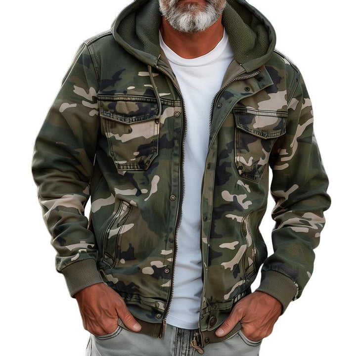 Johnny | Men's Modern Functional Cargo Jacket-Metro Lane Plaza