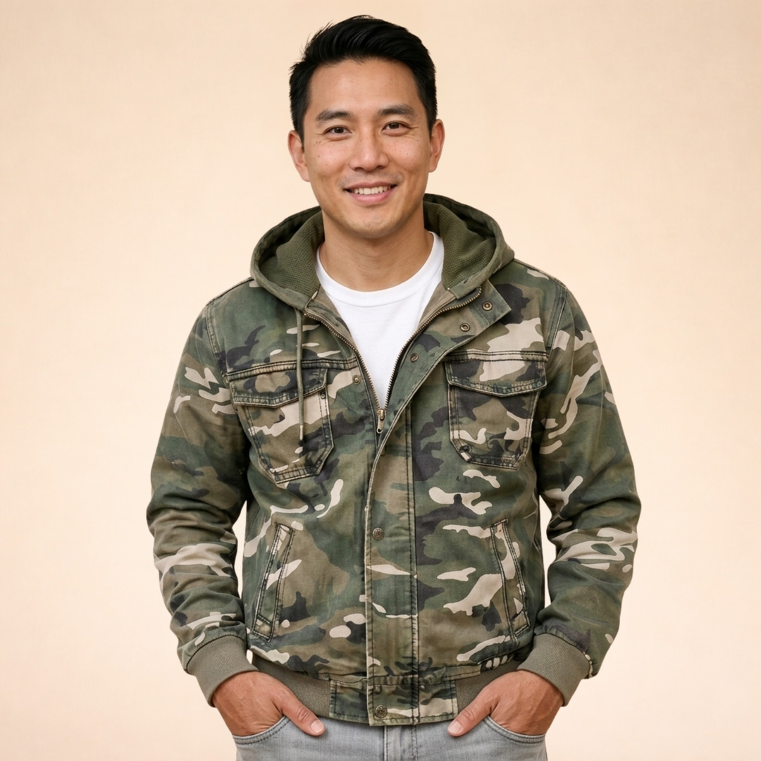 Johnny | Men's Modern Functional Cargo Jacket-Metro Lane Plaza