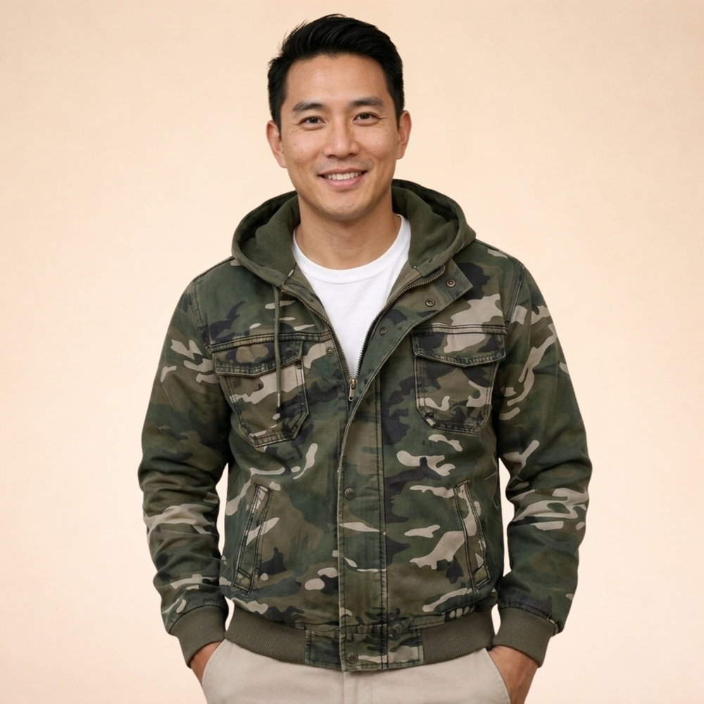 Johnny | Men's Modern Functional Cargo Jacket-Metro Lane Plaza