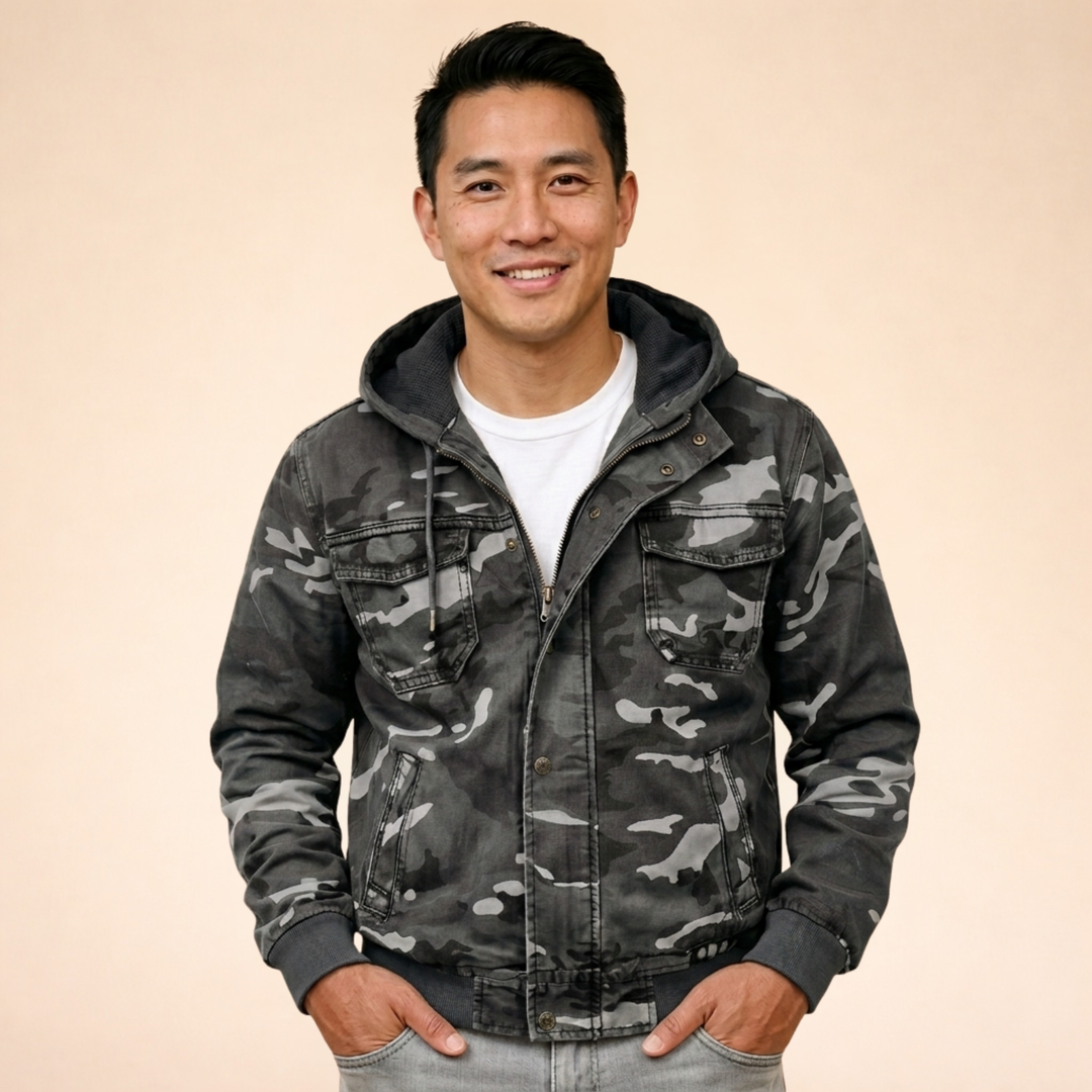 Johnny | Men's Modern Functional Cargo Jacket-Metro Lane Plaza