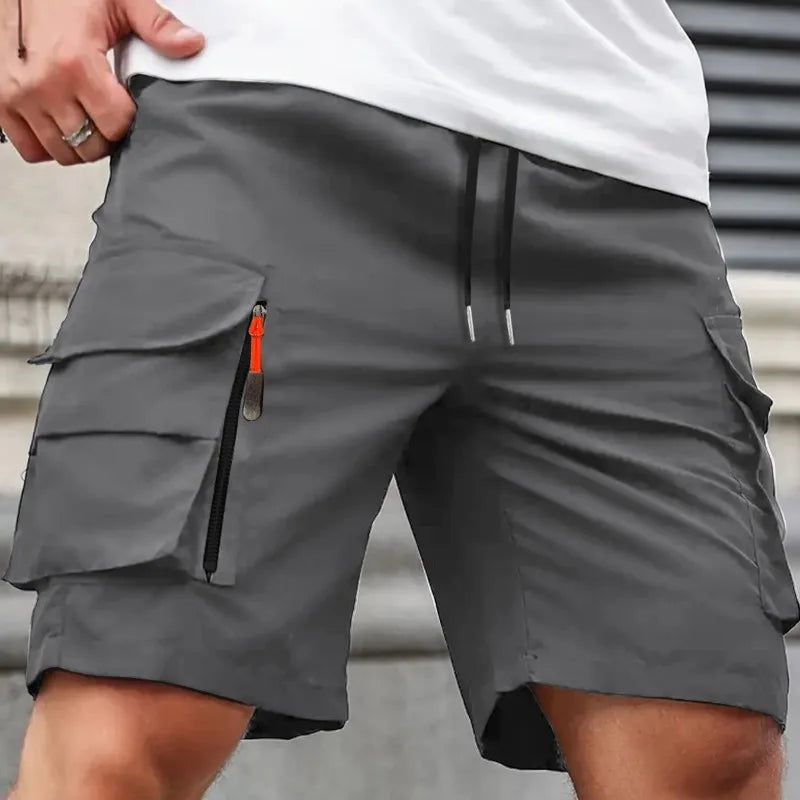 Leo | Men's Rugged Lightweight Cargo Shorts-Metro Lane Plaza