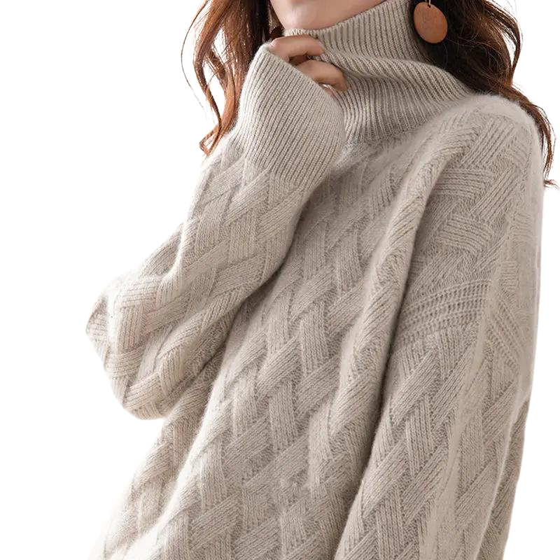 Women's Cashmere Sweater - Luxurious Comfort and Style-Metro Lane Plaza