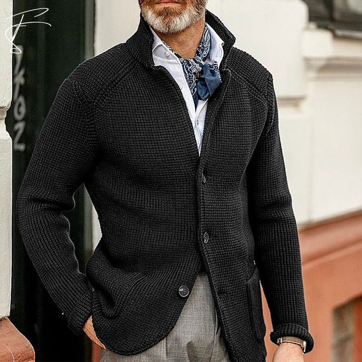 Cárdigan de algodón para hombre, cómodo y elegante