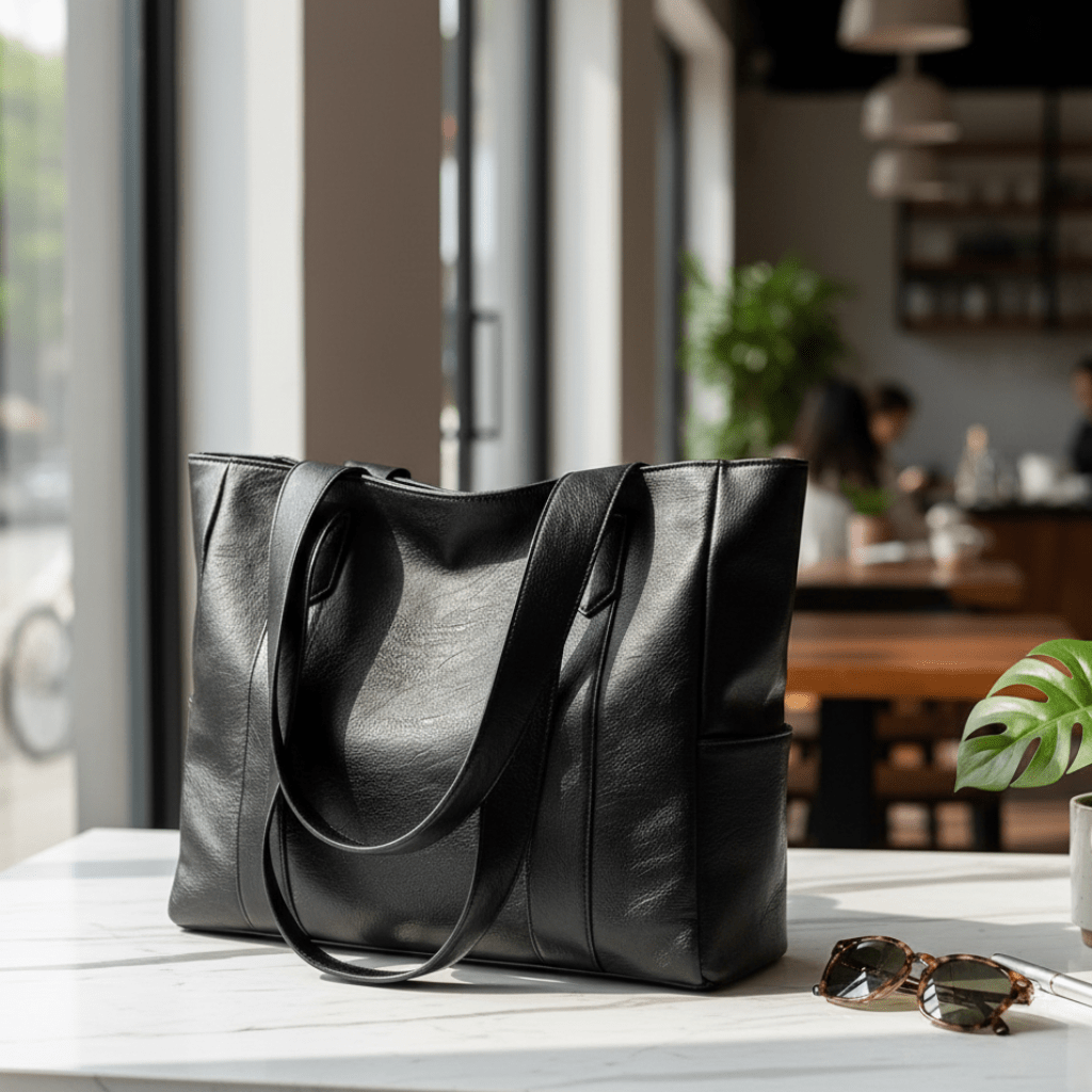 Sophia | Women's Retro Shoulder Bag with Smooth Surface-Metro Lane Plaza
